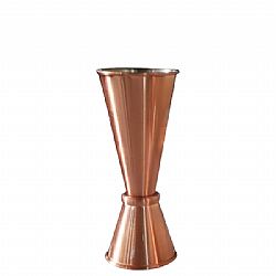 Μεζούρα ποτού 3cl-6cl copper mat