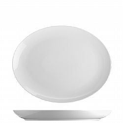 Πιατέλα Λευκή Benedikt 28cm