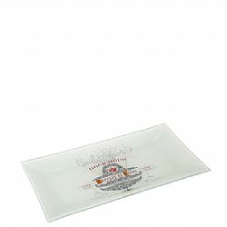 Πιάτο γυάλινο ορθογώνιο 26x14cm